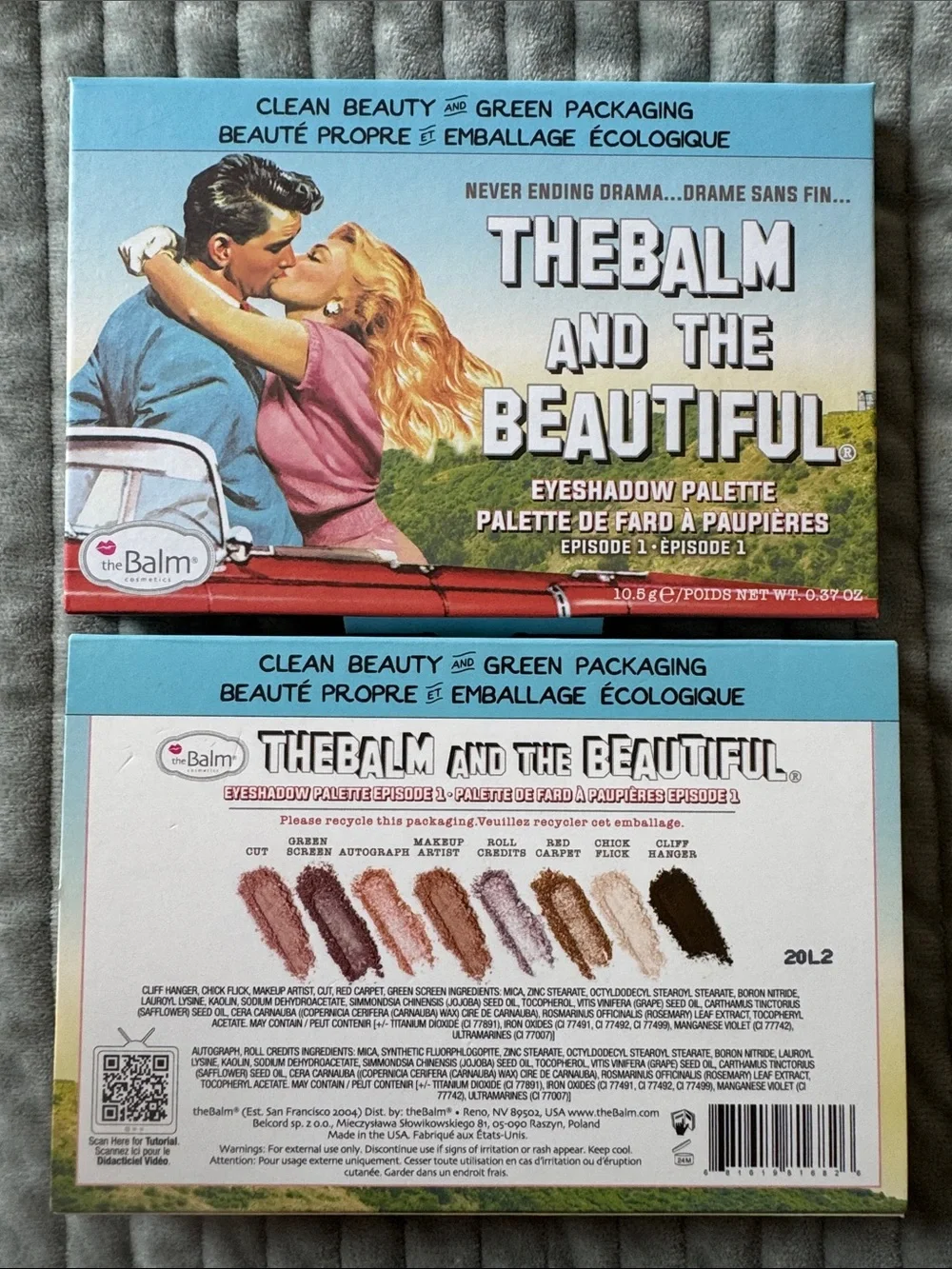 NIB theBalm Eyeshadow Palette - the Balm and the Beautiful